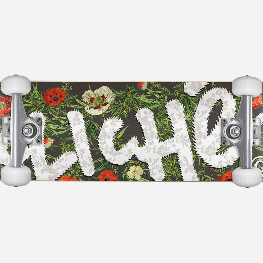 Cliché - Botanical Complete Skateboard - Charcoal
