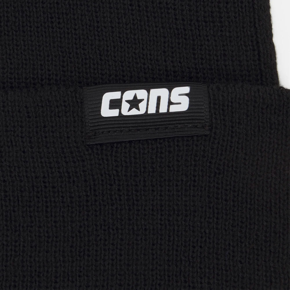 CONS  - BEANIE - BLACK