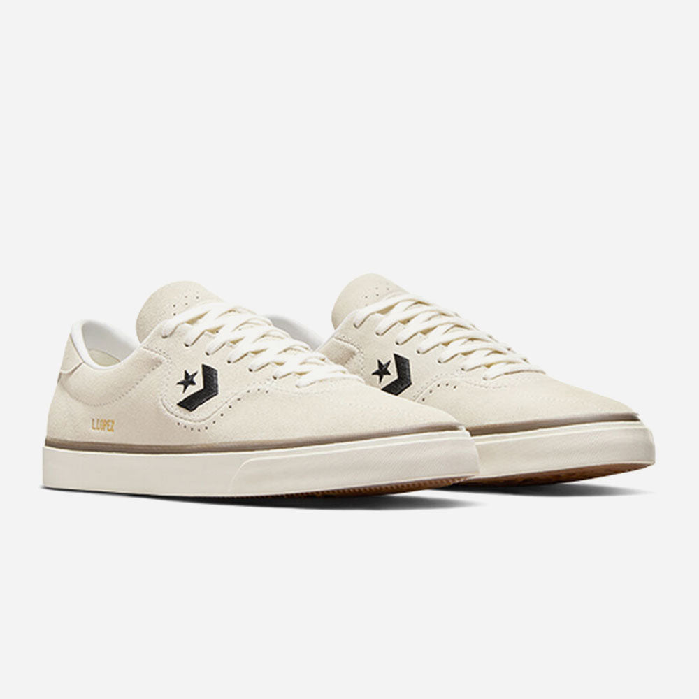 CONVERSE CONS - LOUIE LOPEZ PRO OX - Egret / Black / Egret