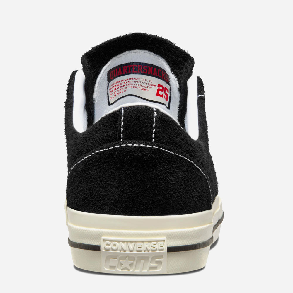 CONS by CONVERSE x QUARTERSNACKS - ONE STAR PRO - Black - Egret - Hyper Blue