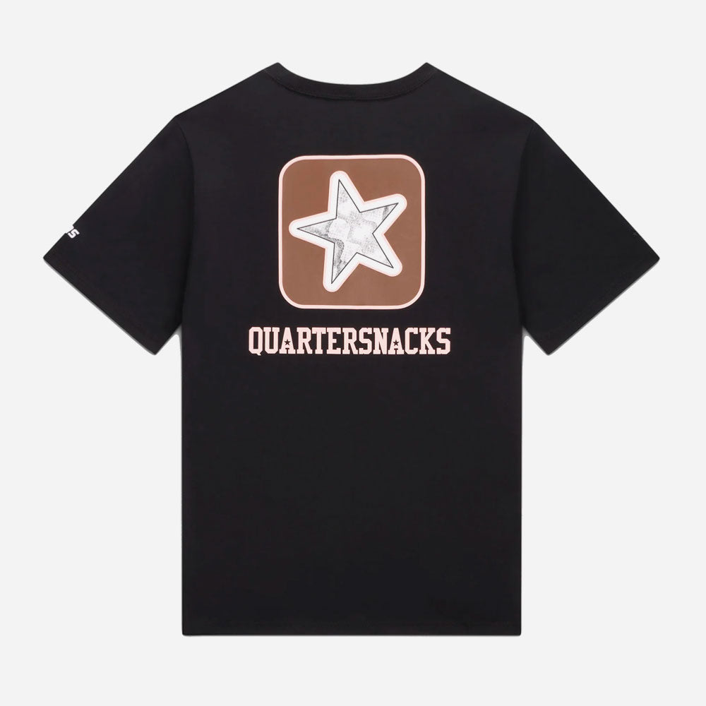 CONVERSE CONS  x QUARTERSNACKS - T-SHIRT - Black