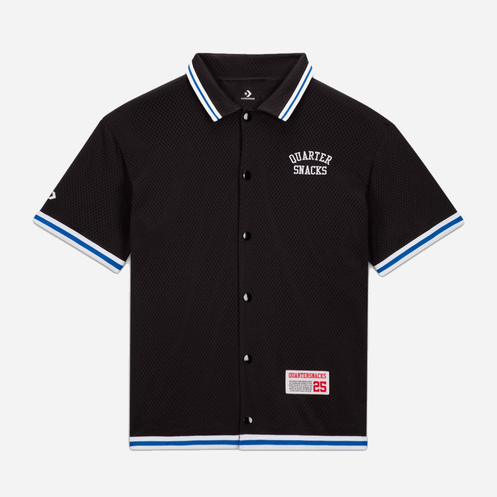 CONVERSE CONS x QUARTERSNACKS WARM UP TOP - Black