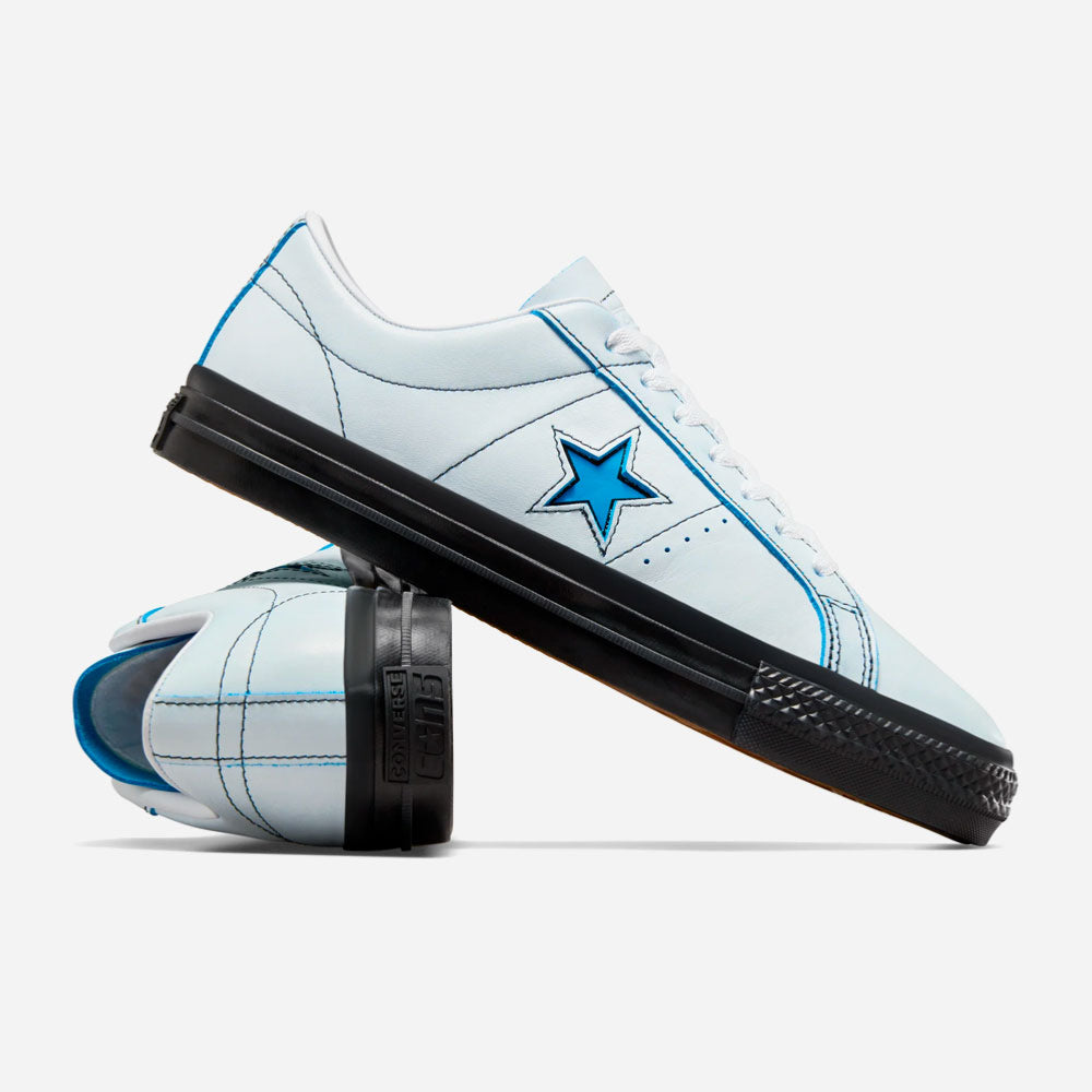 Cons by Converse X Eddie Cernicky GX1000 - One Star Pro Ox - Optical White - Kinetic Blue