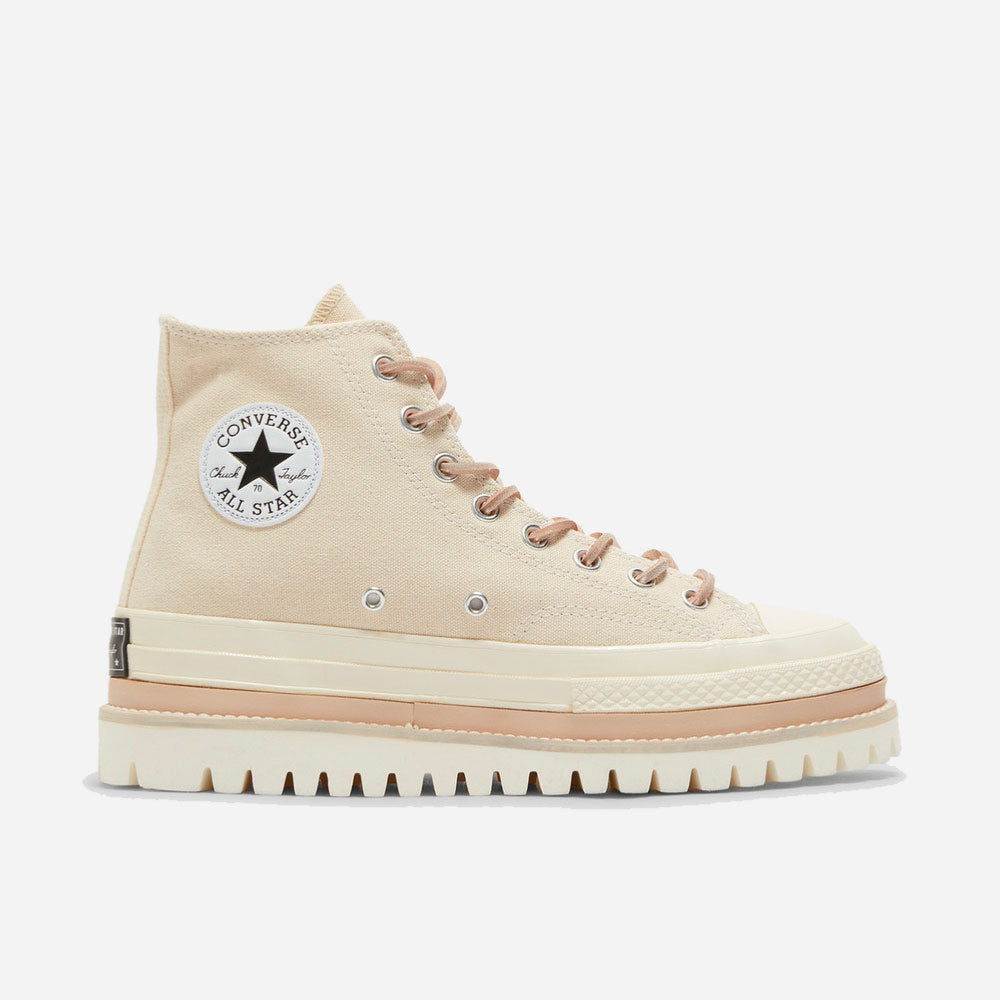 CONVERSE - CHUCK 70 LTD LUGGED PLATFORM - Natural