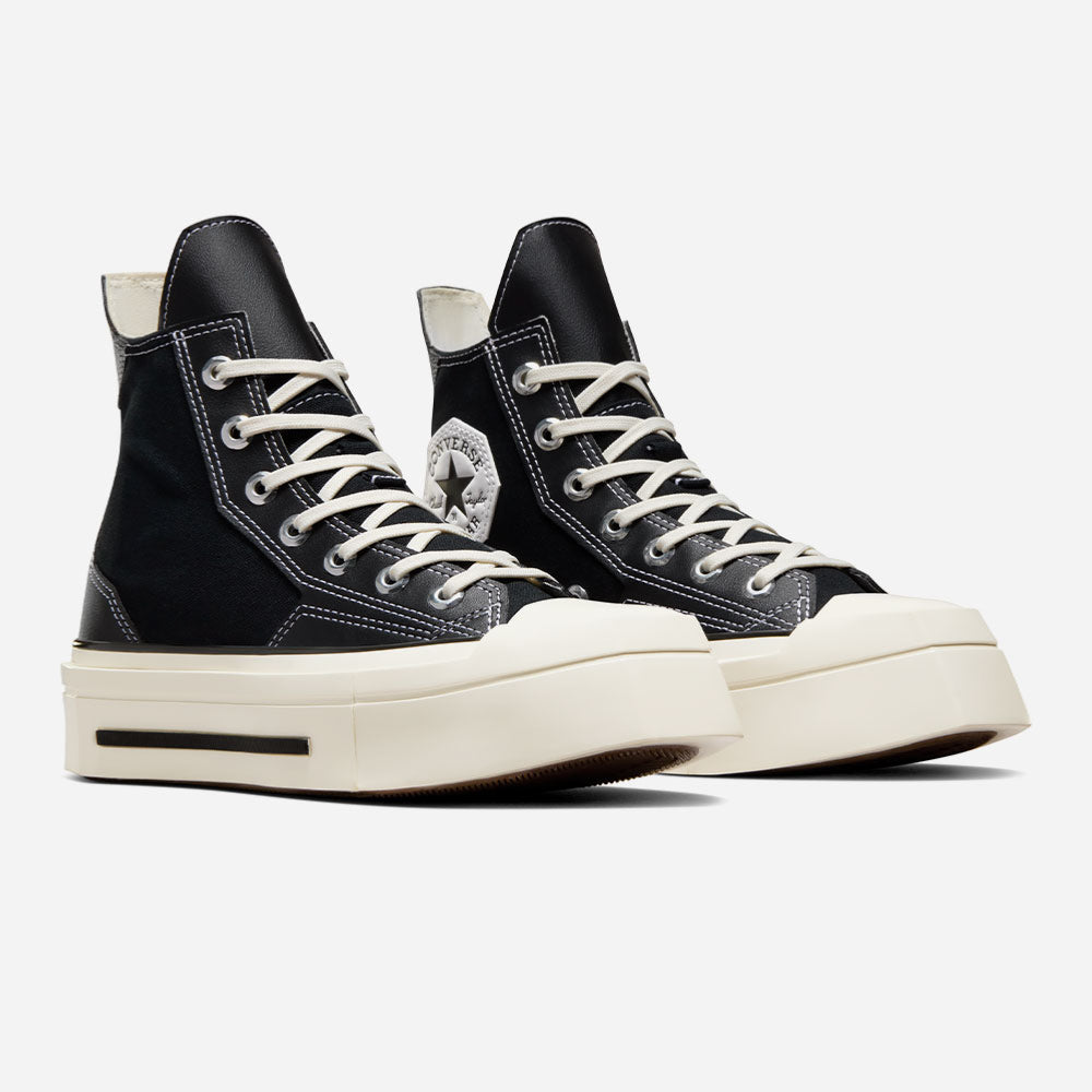 CONVERSE - CHUCK 70 DE LUXE SQUARED - Black - Black - Egret