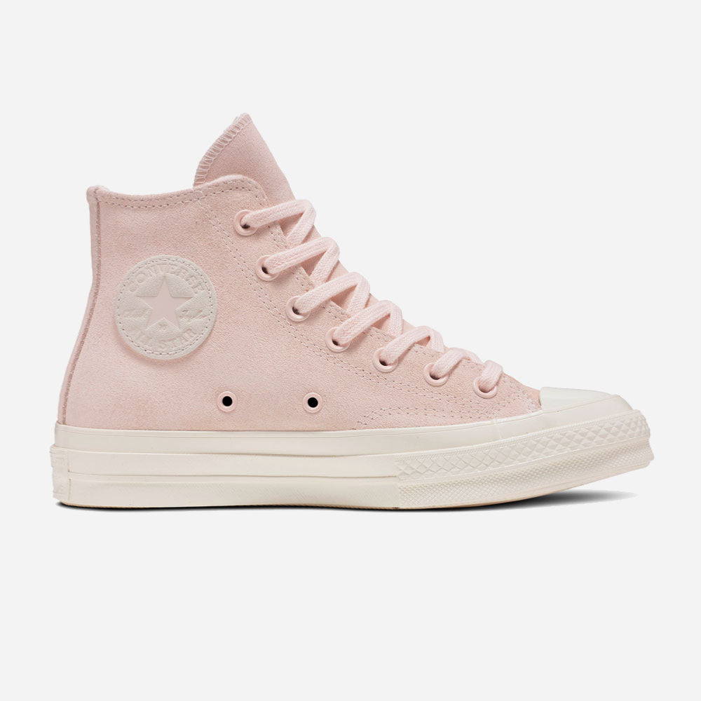 CONVERSE - CHUCK TAYLOR 70 HI FAUX MOHAIR -  FABLE PINK-EGRET-FABLE PINK