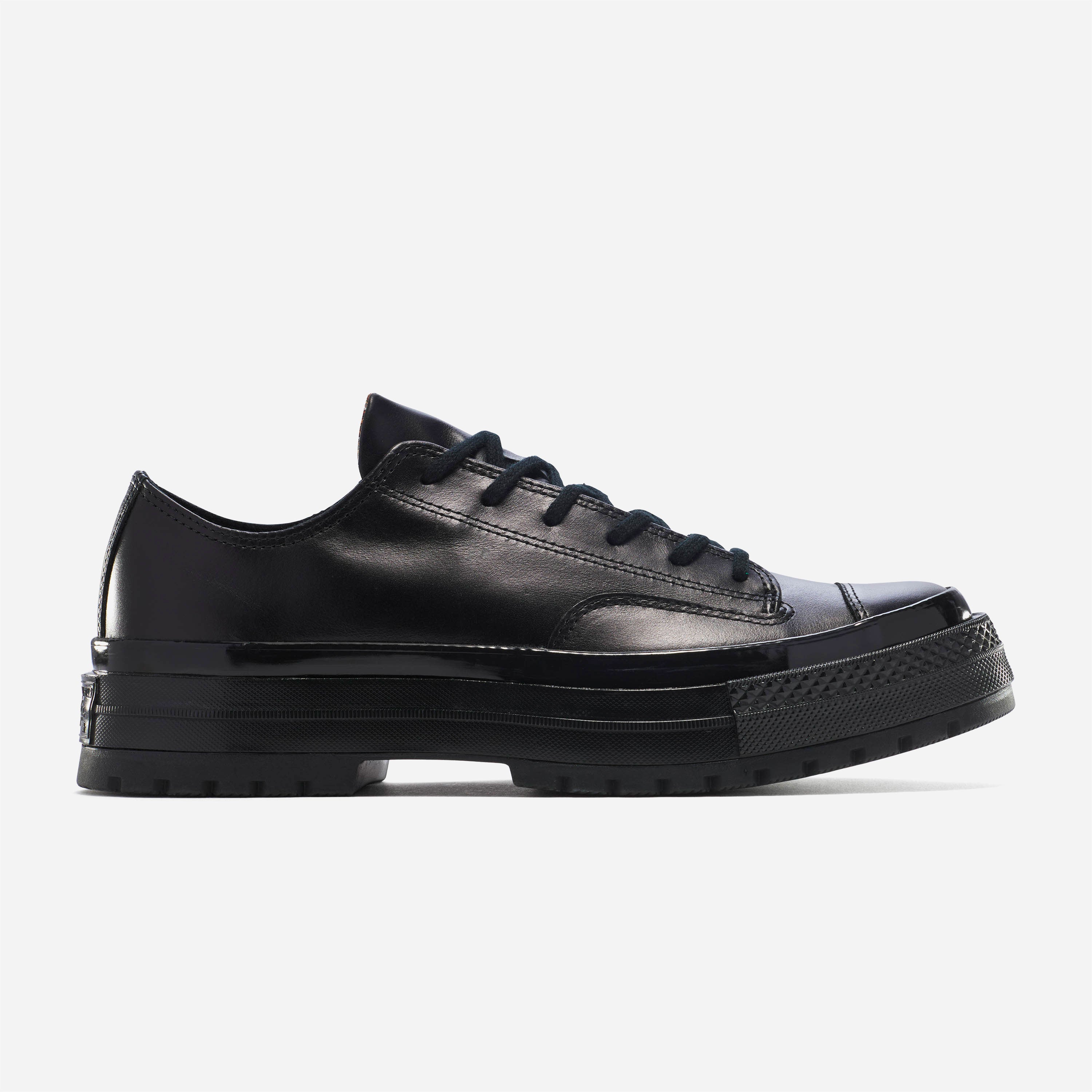 Converse - Chuck 70 National Leather OX - Black Black Black