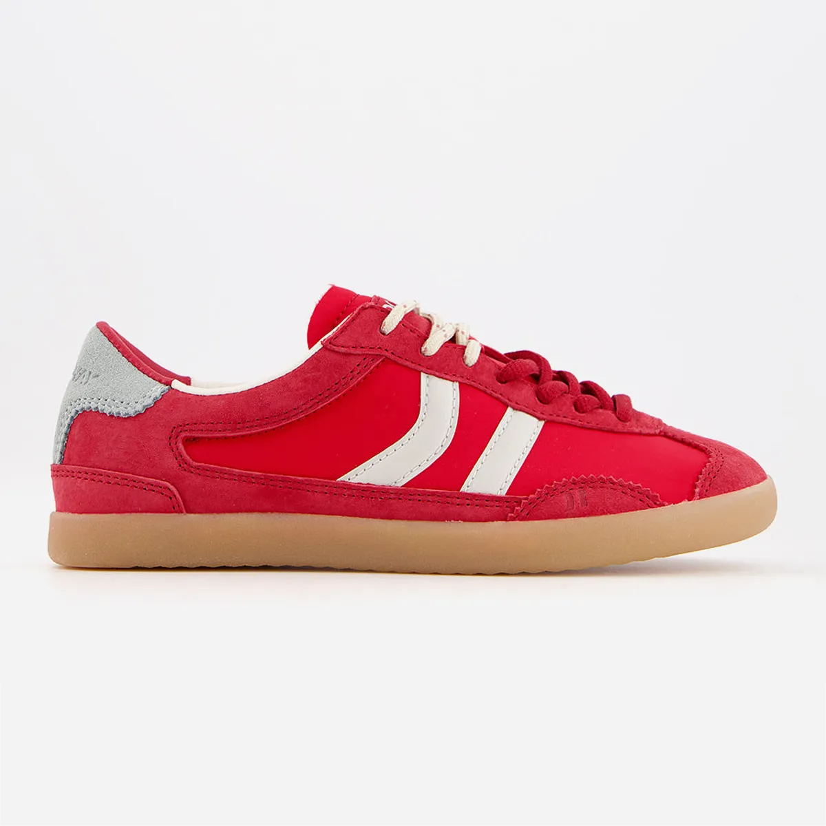ネクメイドナナ レッド RED Coolway Kizuna Red Sneakers Women - Retro Terrace Shoes