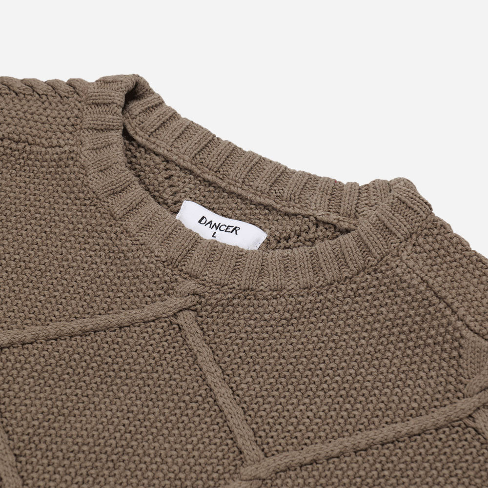 DANCER - FENCE KNIT - Beige