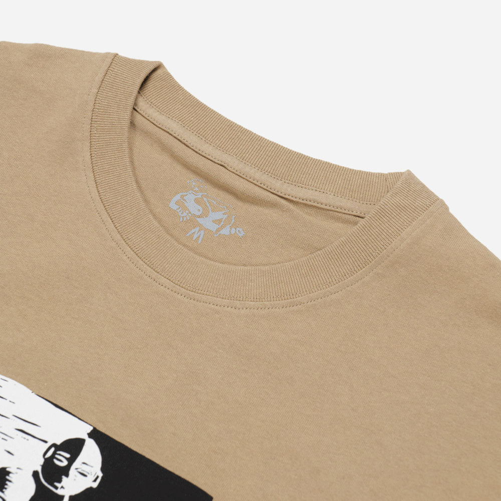 DANCER - HEART TEE - Khaki