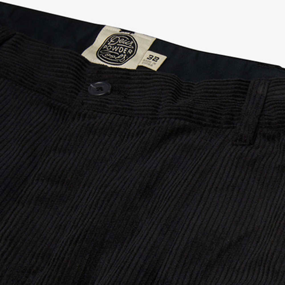 DEUS EX MACHINA - ALPINE CORD PANT - Black