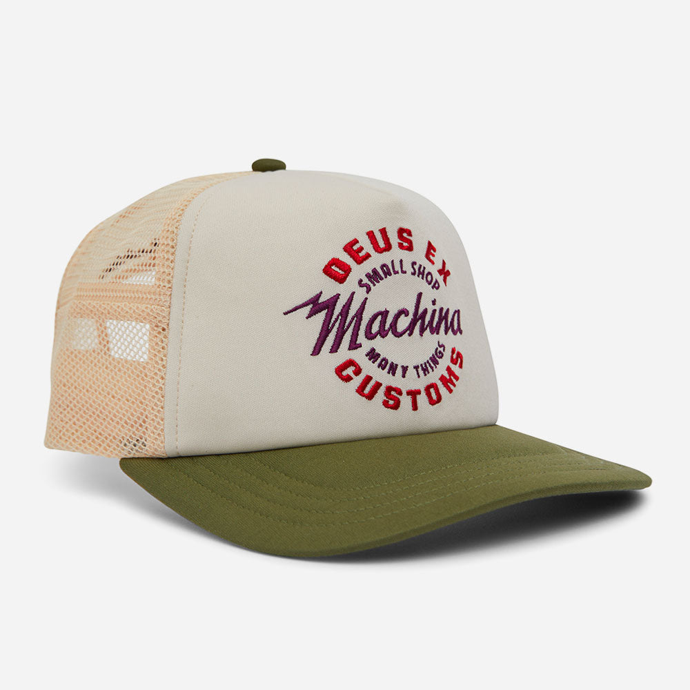 Deus ex Machina - Amped Circle Trucker - Cream