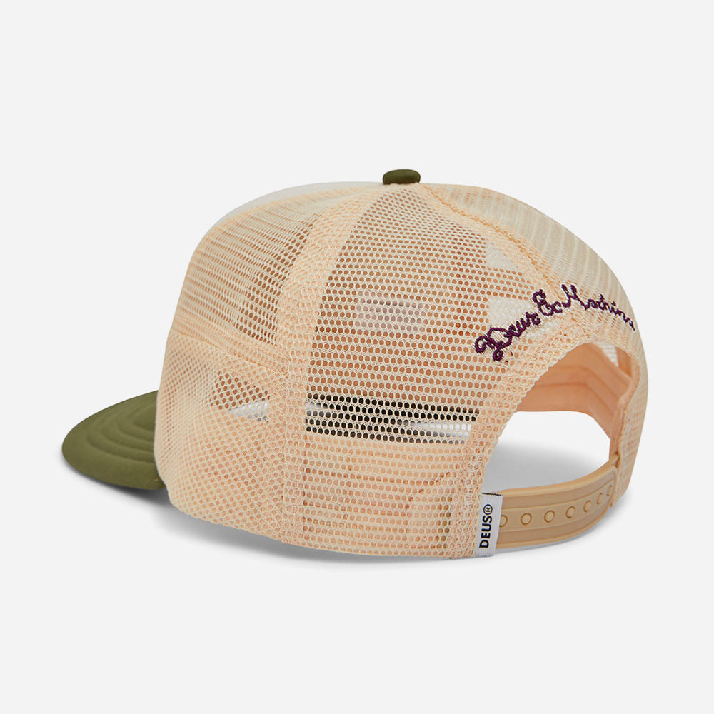 Deus ex Machina - Amped Circle Trucker - Cream