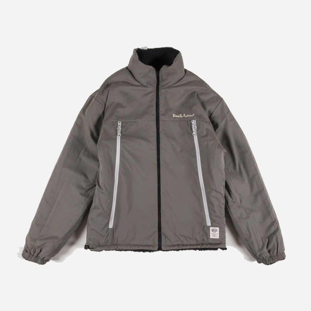 DEUS EX MACHINA - BARRENS REVERSIBLE BOA - Black Dusty Olive
