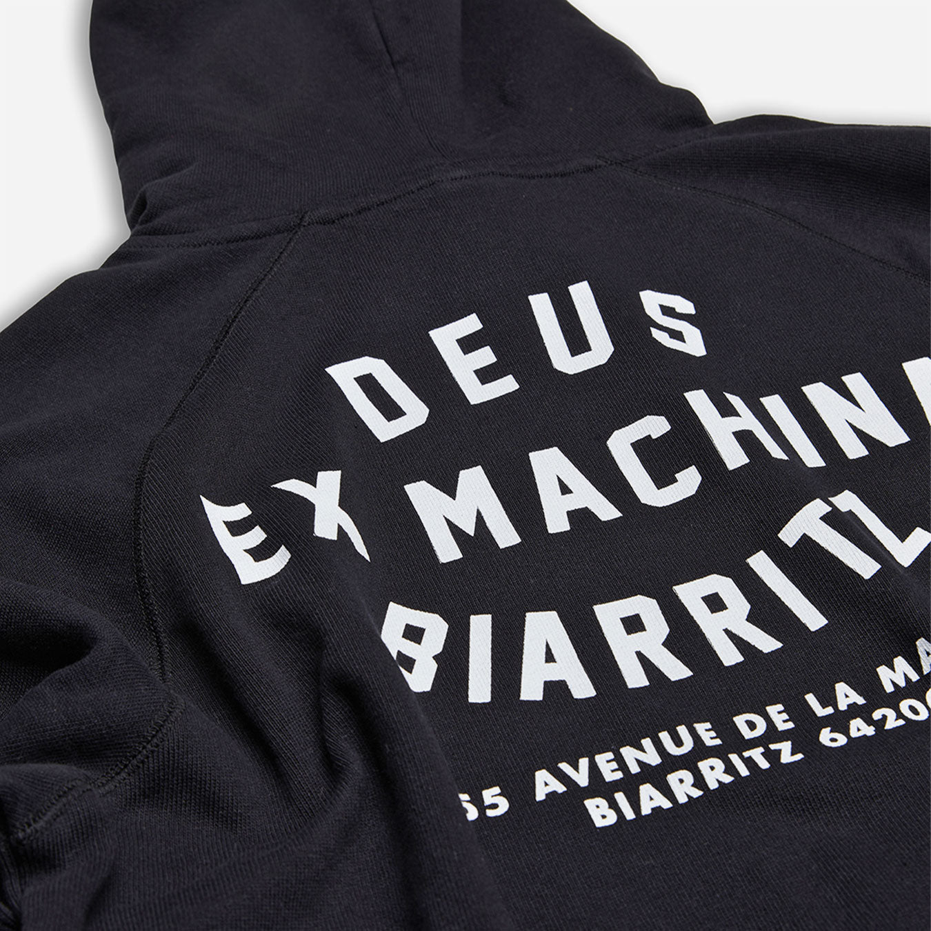 DEUS EX MACHINA - BIARRITZ HOODIE - Black