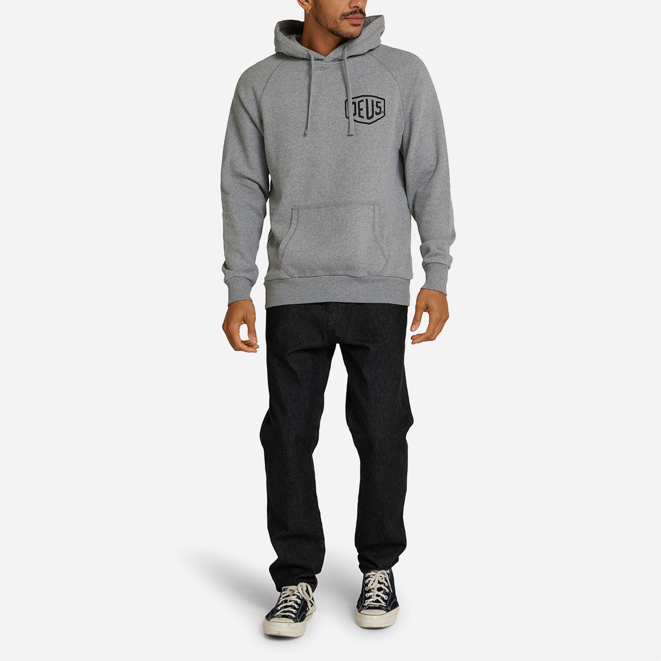 DEUS EX MACHINA BIARRITZ HOODIE - Grey Marle