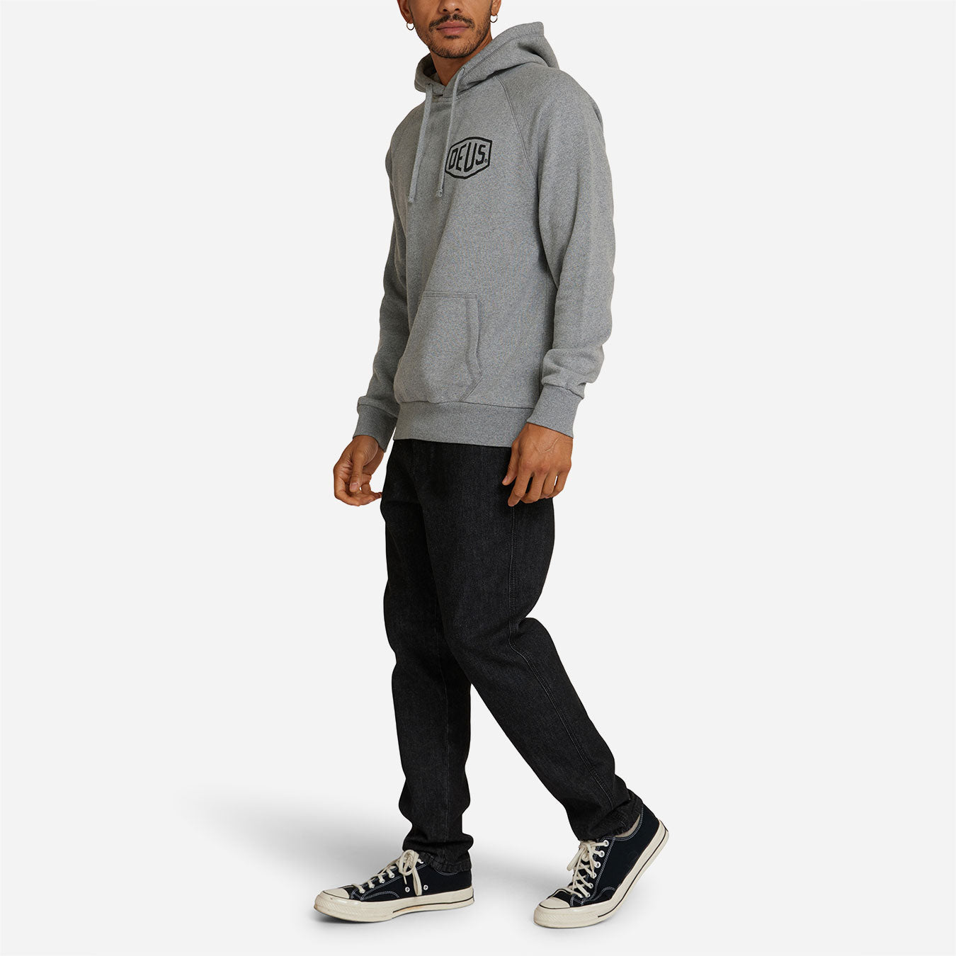 DEUS EX MACHINA BIARRITZ HOODIE - Grey Marle