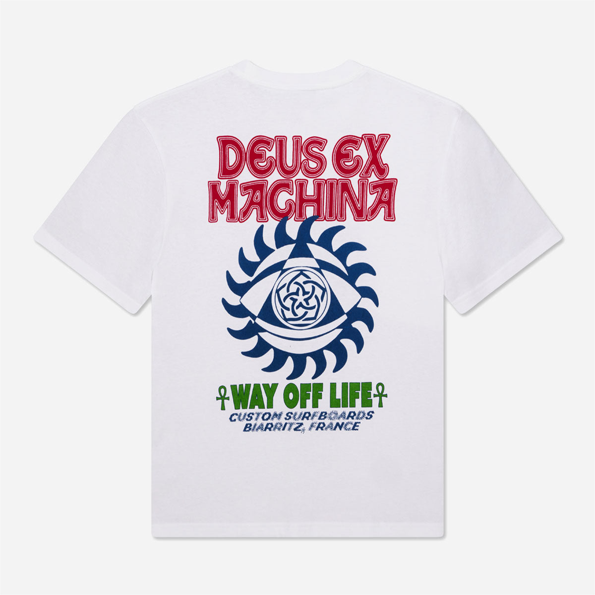 Deus Ex Machina - Crank Tee - Vintage White