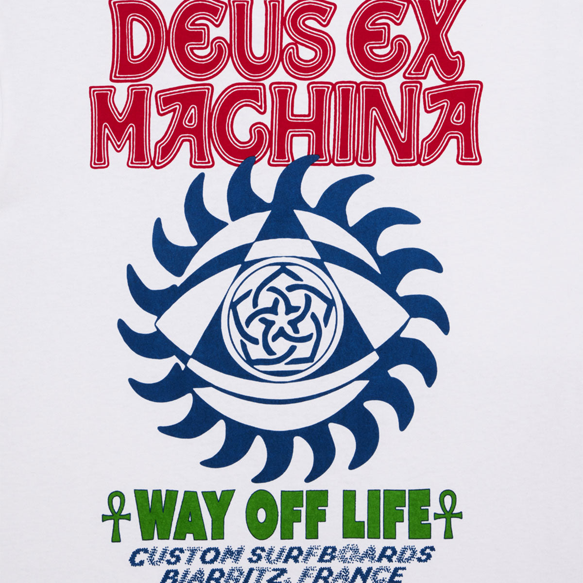 Deus Ex Machina - Crank Tee - Vintage White
