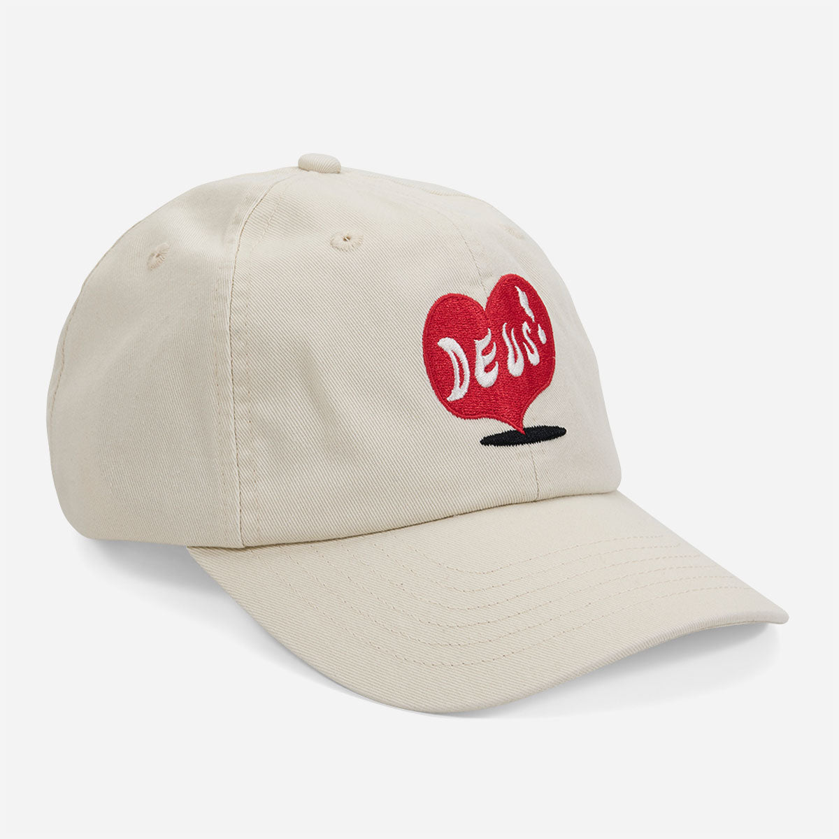 Deus Ex Machina - Deep Cut Dad Cap - White