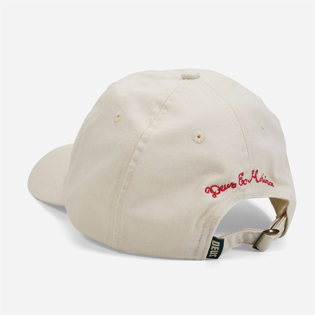 Deus Ex Machina - Deep Cut Dad Cap - White
