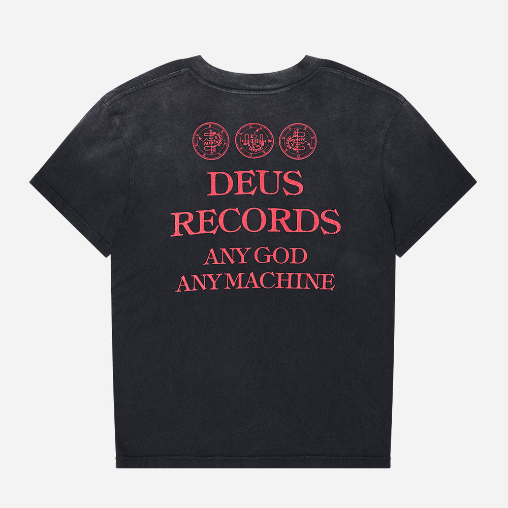 Deus Ex Machina - Divine Connection Tee - Anthracite