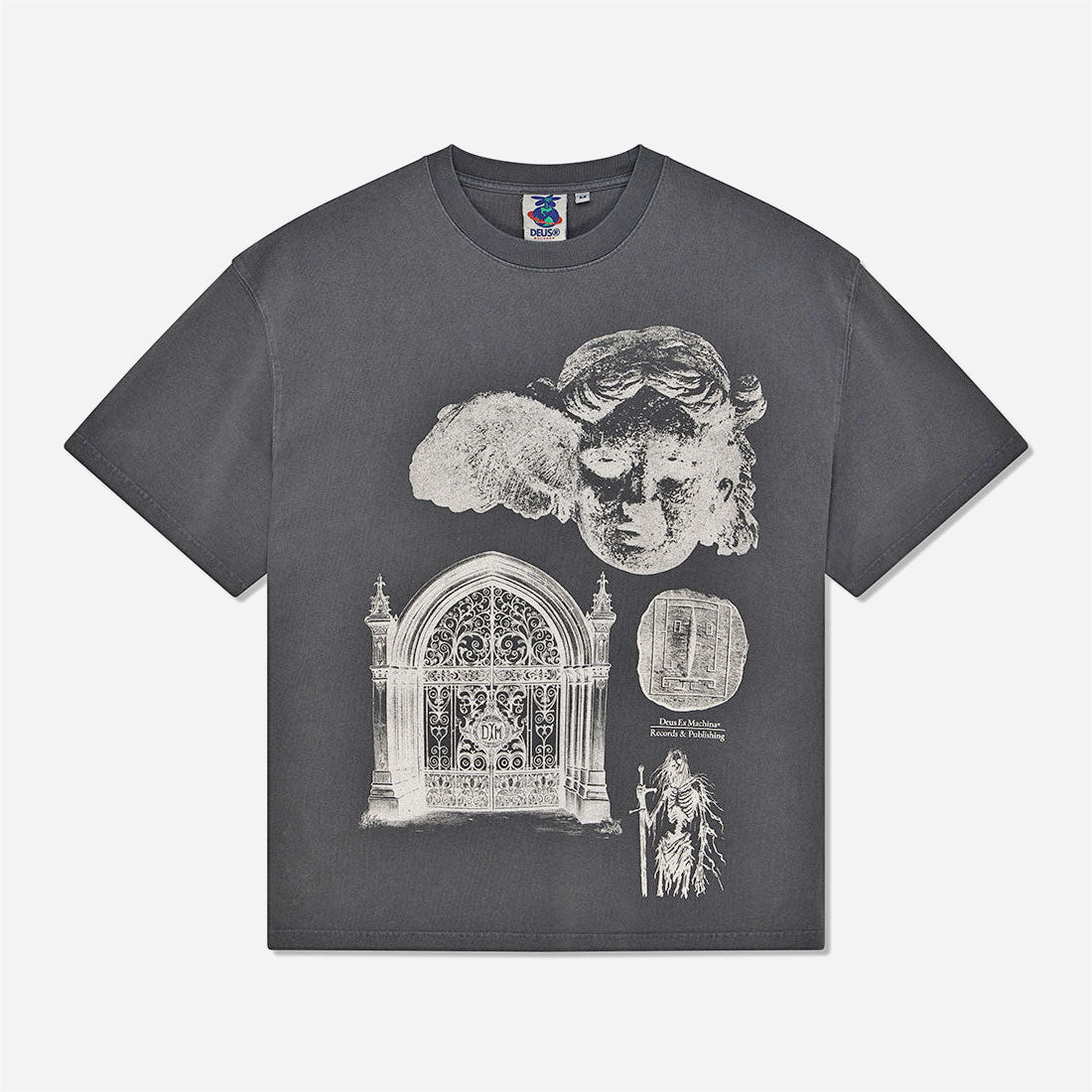 Deus Ex Machina - Invocation Tee - Anthracite