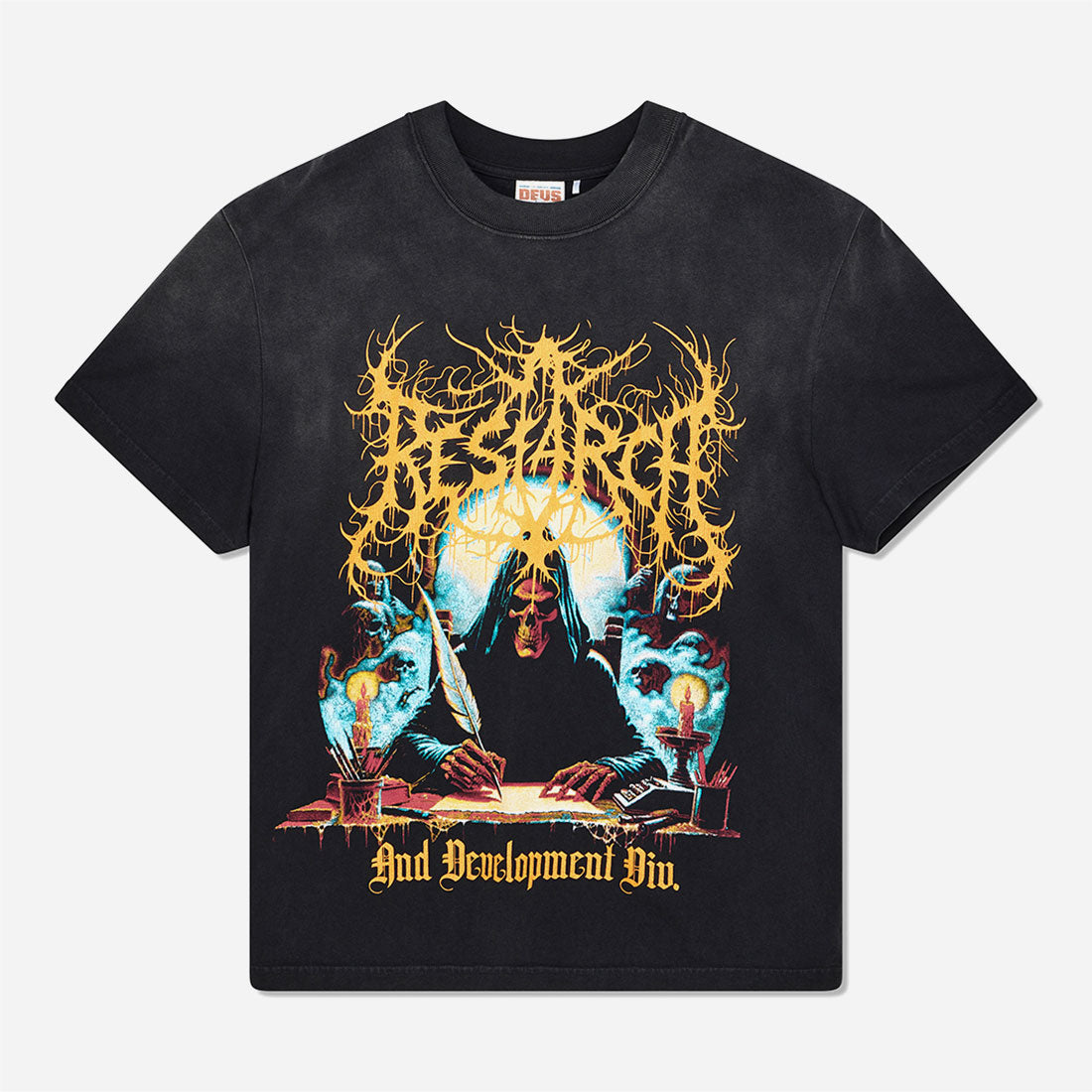 Deus Ex Machina - R&D Tee - Anthracite