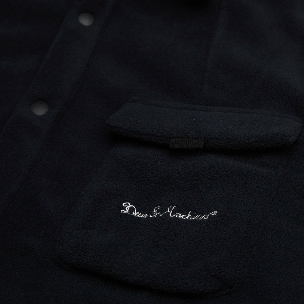 DEUS EX MACHINA - HIGHLANDS FLEECE SHIRT - Black
