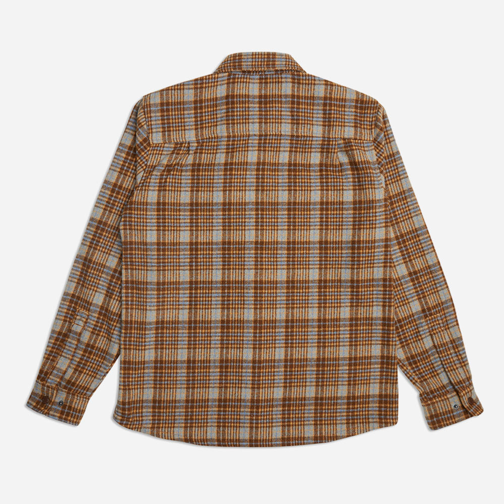 DEUS EX MACHINA -  KALYN CHECK SHIRT - Brown Check