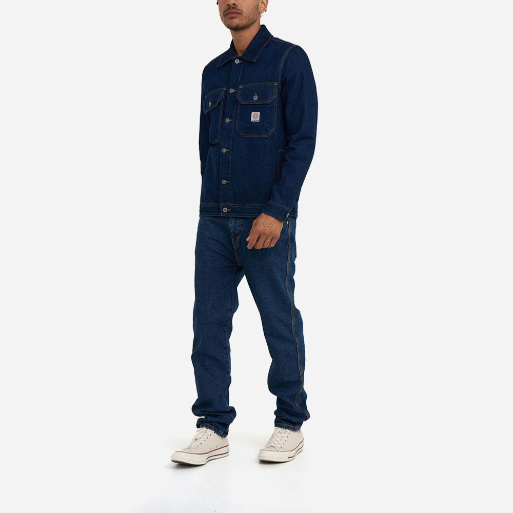 DEUS EX MACHINA -  KANAN WORK JACKET - Dry Indigo