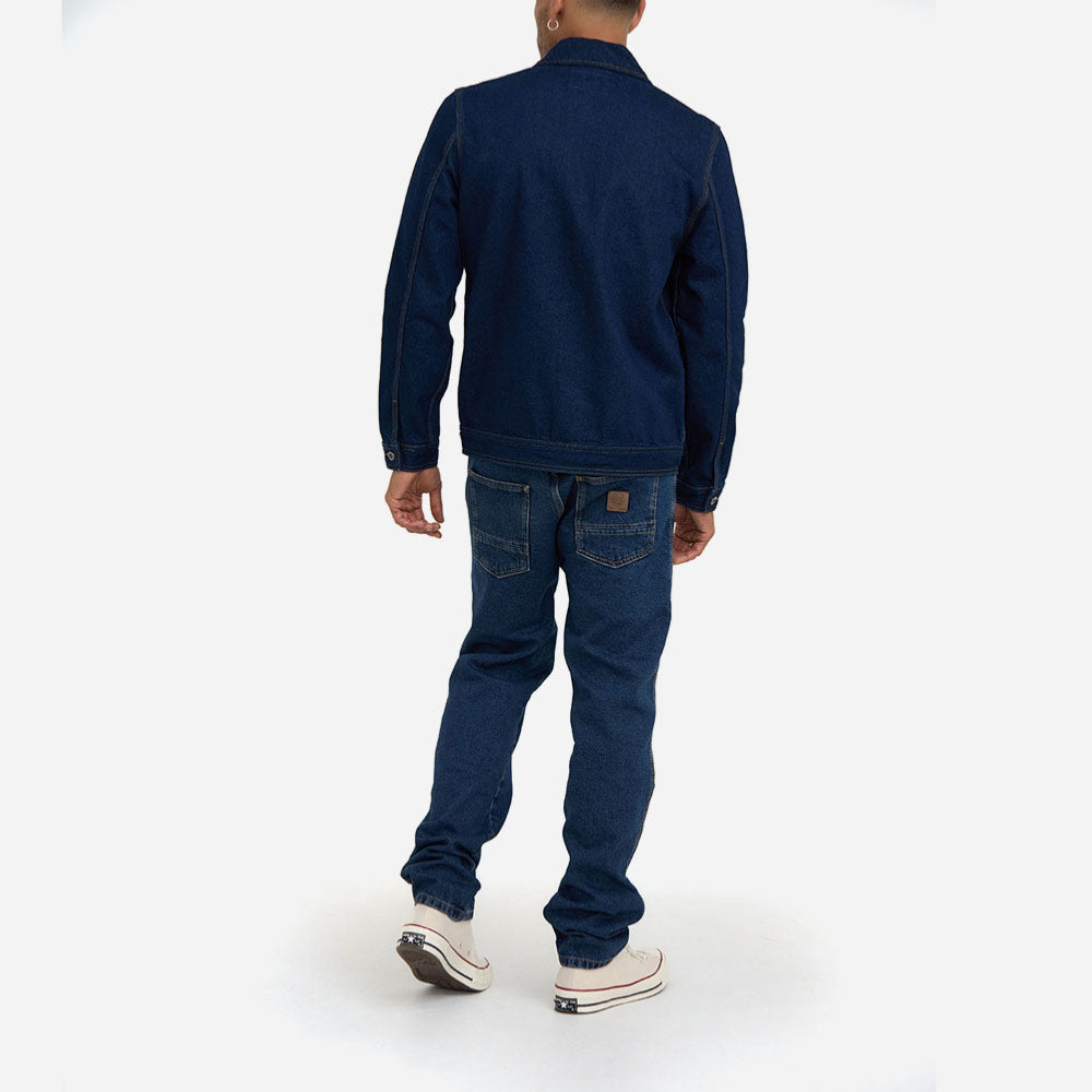 DEUS EX MACHINA -  KANAN WORK JACKET - Dry Indigo