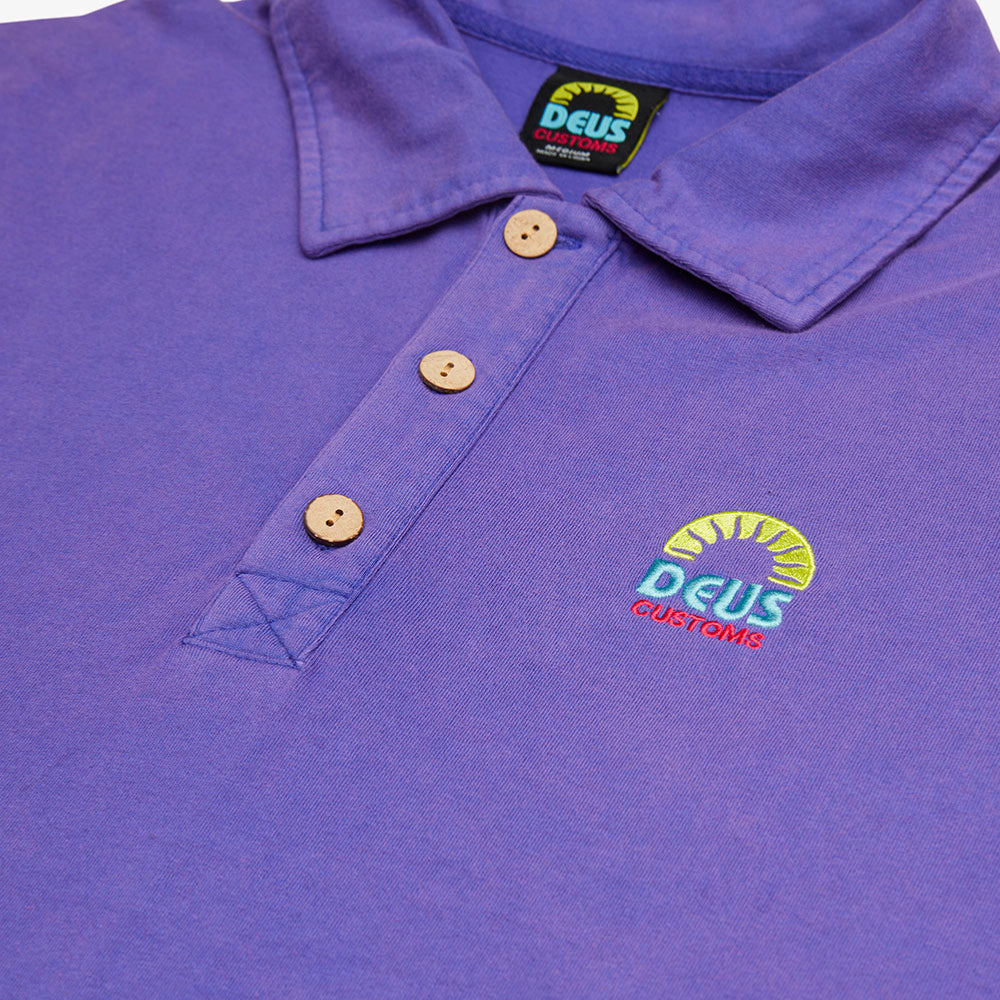 DEUS EX MACHINA - LAYBACK POLO - Deep Blue