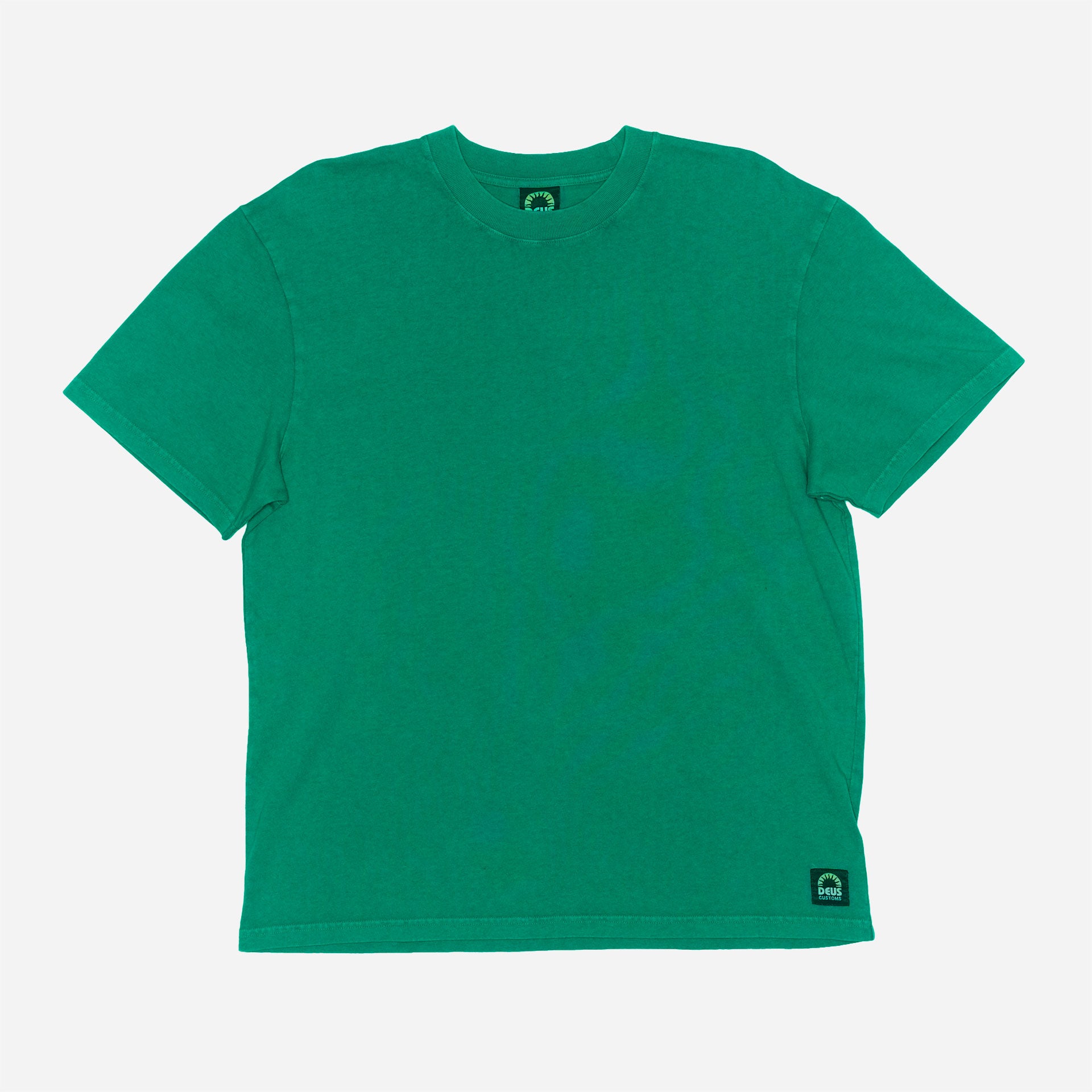DEUS EX MACHINA - Melodies Garment Dyed Tee - Marine Green