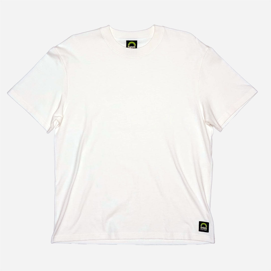 DEUS EX MACHINA - Melodies Garment Dyed Tee - Vintage White