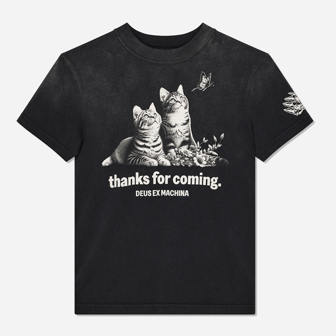 Deus Ex Machina - Ostinato Tee - Anthracite