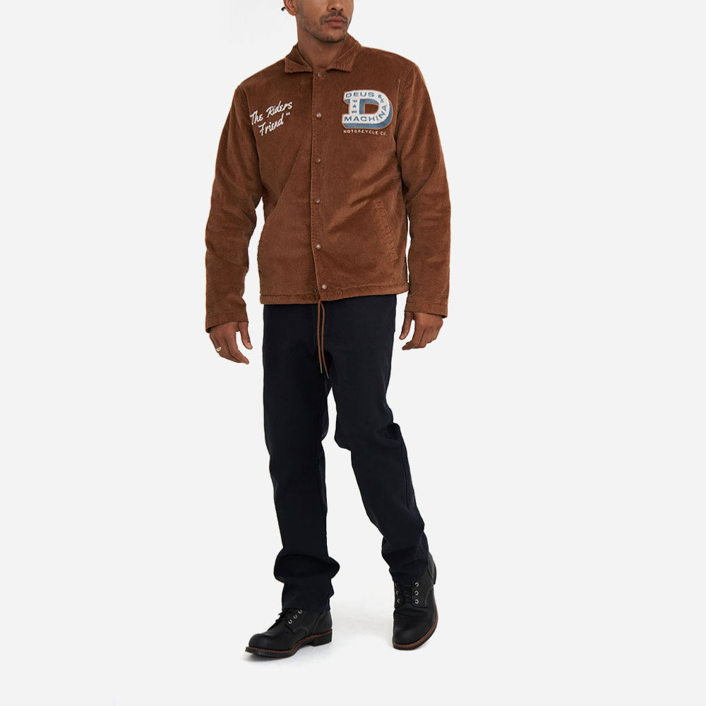 DEUS EX MACHINA -  RIDERS FRIEND COACH - Tan