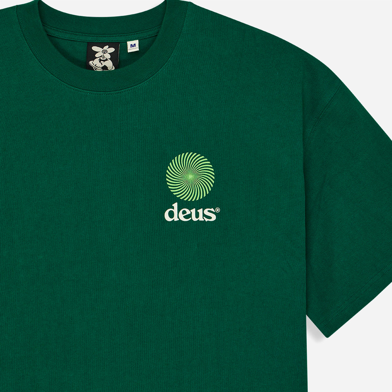 Deus Ex Machina - Strata Oversize Tee - Verdant Green