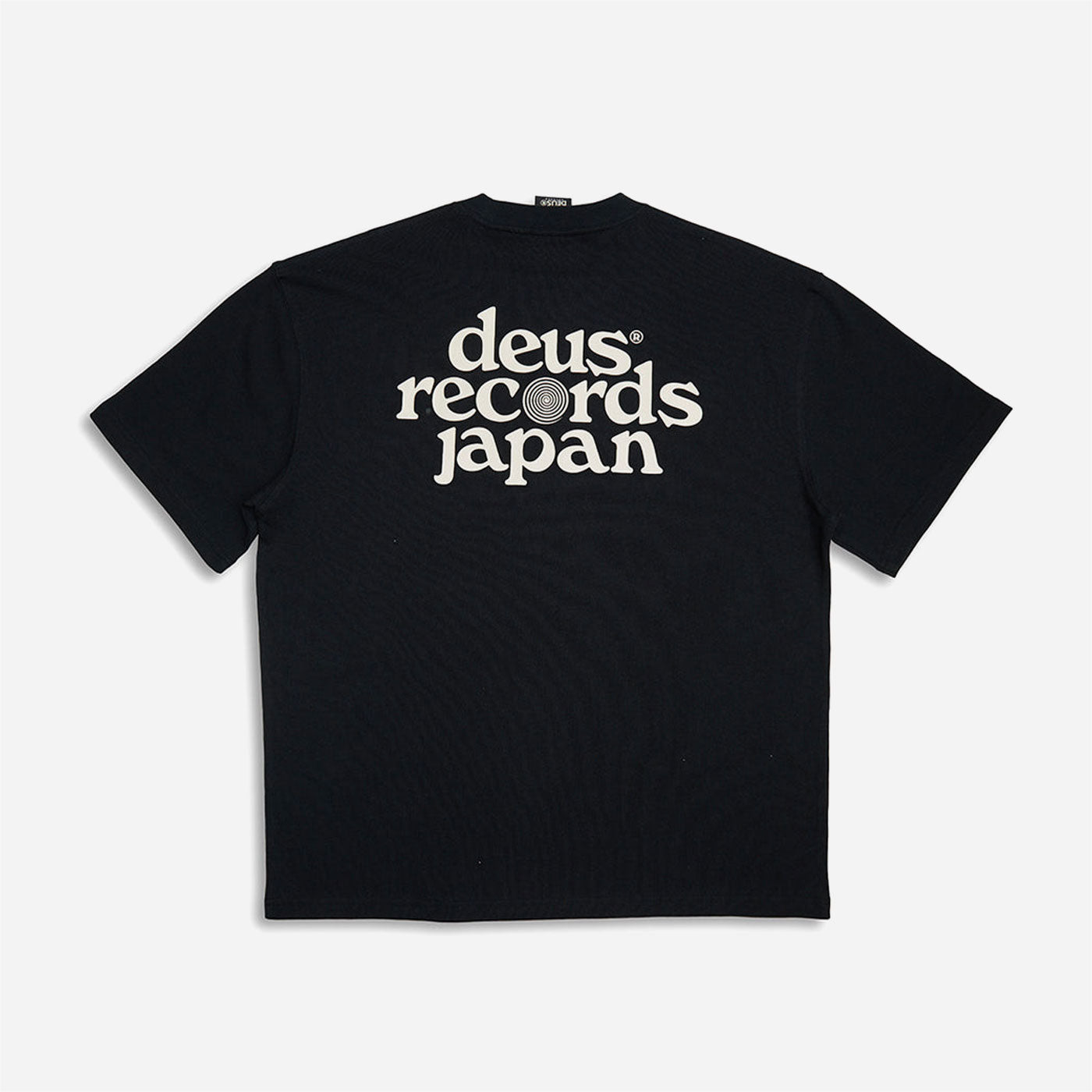 DEUS EX MACHINA - STRATA OVERSIZE TEE - Black