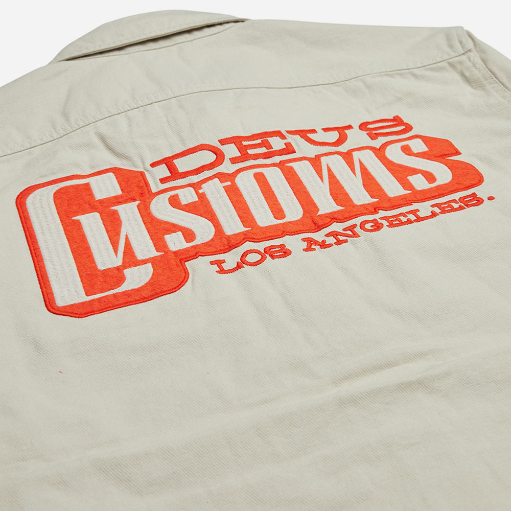 DEUS EX MACHINA - STRIPES SHIRT - DIRTY WHITE