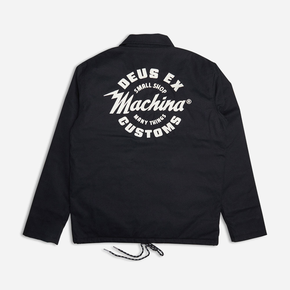 DEUS EX MACHINA - AMPED COACH JACKET - BLACK