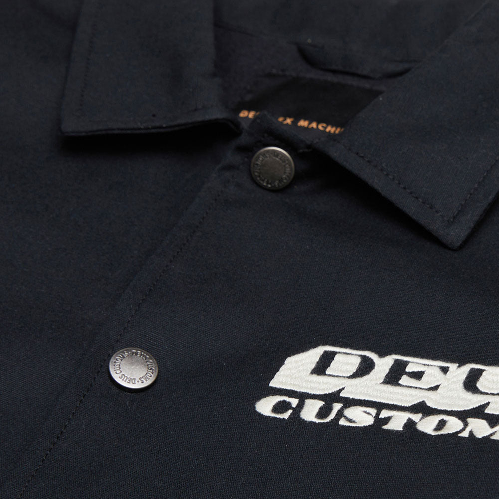 DEUS EX MACHINA - AMPED COACH JACKET - BLACK