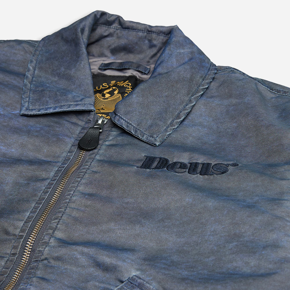 DEUS EX MACHINA - DREAMHOUSE FLIGHT JACKET - Vintage Navy