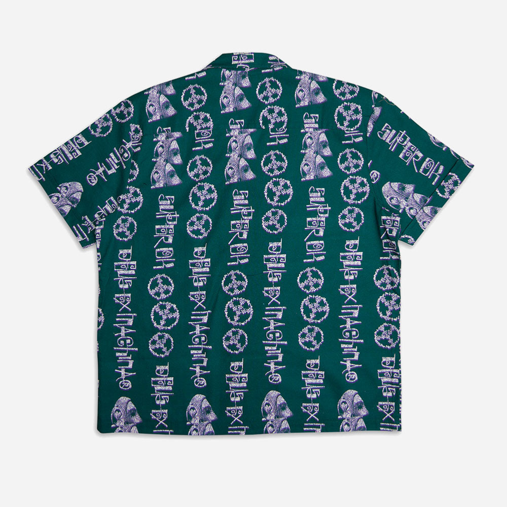 DEUS EX MACHINA - EFFIGY SHIRT - Deep Green