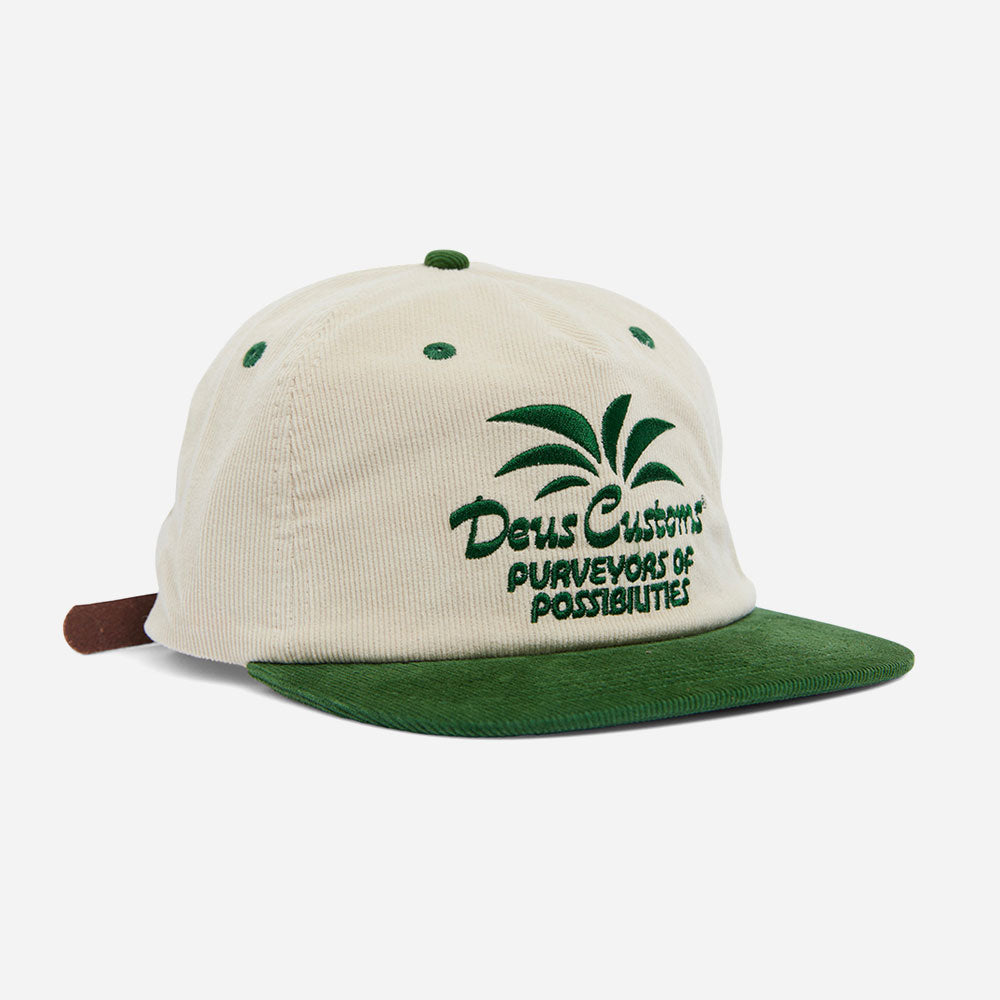 Deus ex Machina - Last Resort Cord Cap - Forest