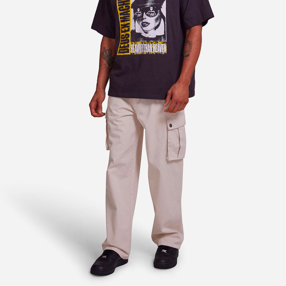 DEUS EX MACHINA - RECORDS CARGO PANT - Natural