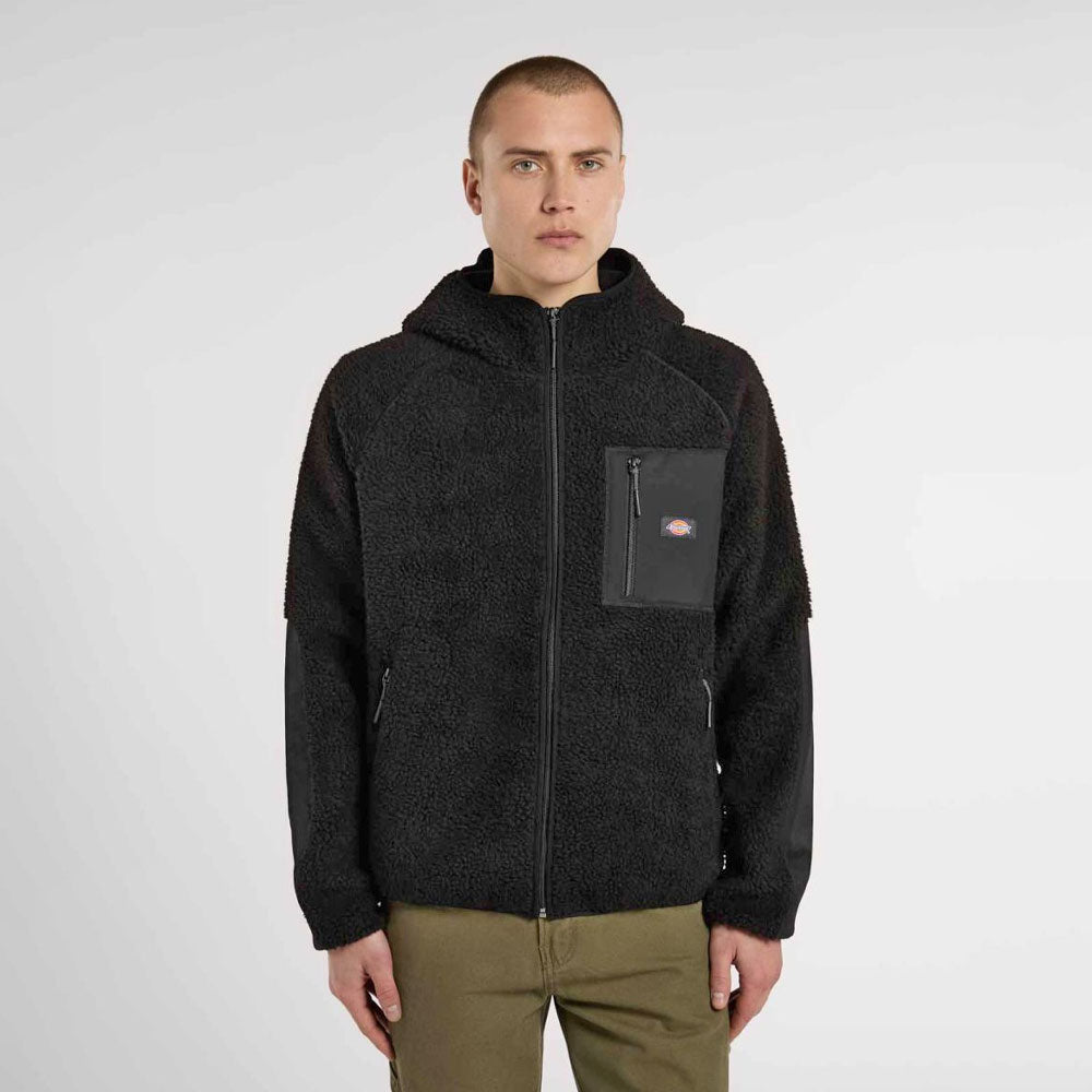 Dickies - Central High Pile Hooded - Black