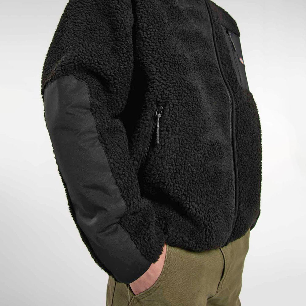 Dickies - Central High Pile Hooded - Black