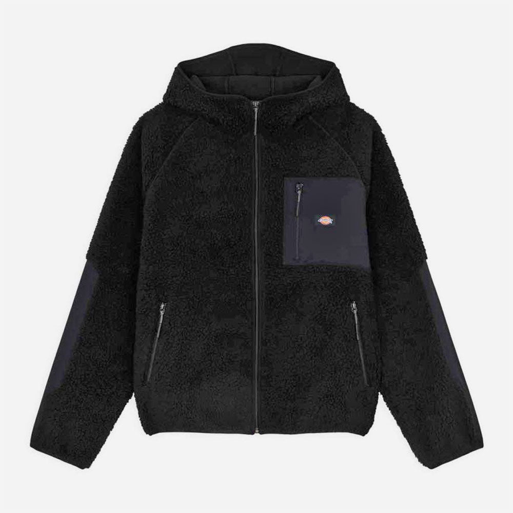 Dickies - Central High Pile Hooded - Black