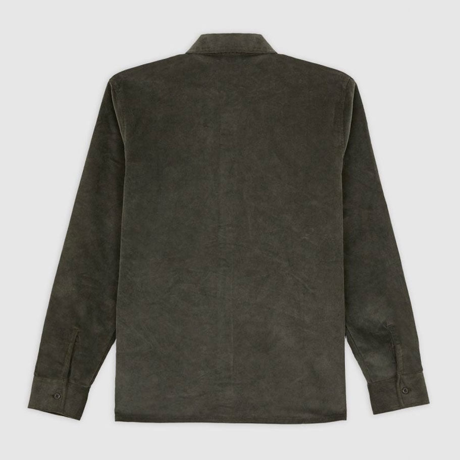 Dickies - Corduroy LS Shirt - Olive Green